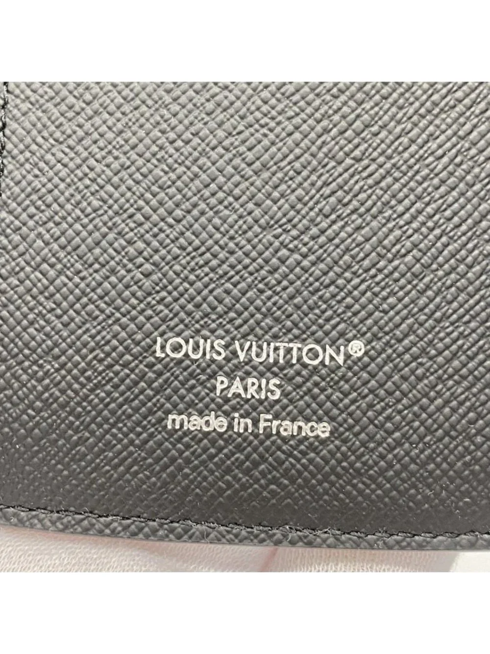 Louis Vuitton Trifold Wallet Monogram Eclipse Victor Black